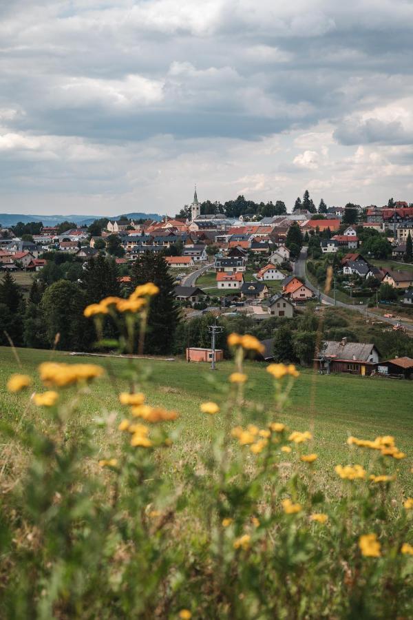 Apartman Sjezdovka Kasperske Hory Bagian luar foto