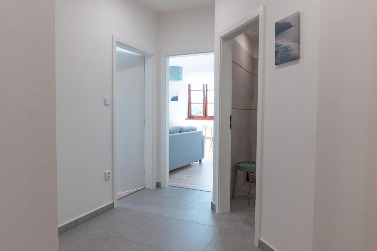 Apartman Sjezdovka Kasperske Hory Bagian luar foto