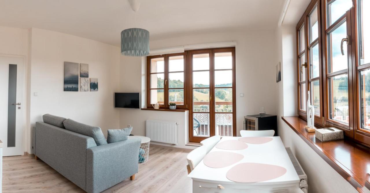Apartman Sjezdovka Kasperske Hory Bagian luar foto