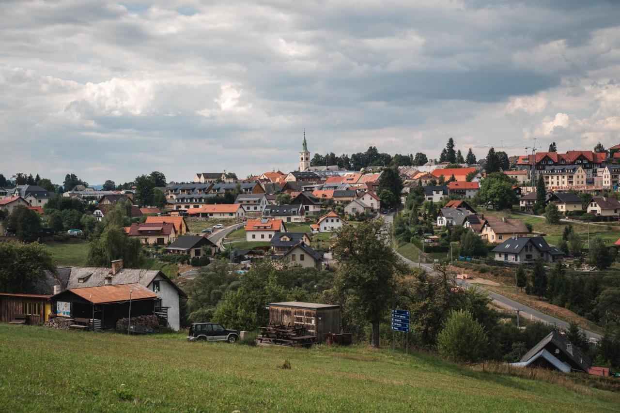 Apartman Sjezdovka Kasperske Hory Bagian luar foto